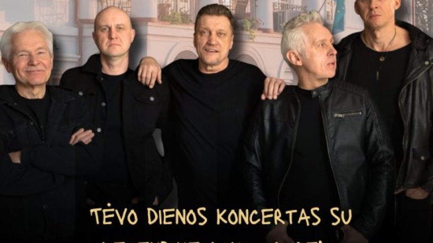 Česlovas Gabalis ir Pelenai. Tėvo dienos koncertas