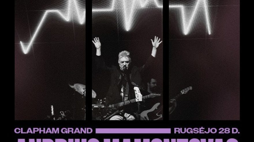 Andrius Mamontovas su grupe | Londonas