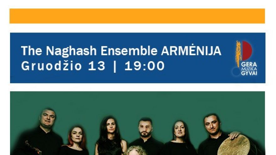 NAGHASH ENSEMBLE koncertas. Festivalis Pasaulis skamba Šv. Kotrynos bažnyčioje