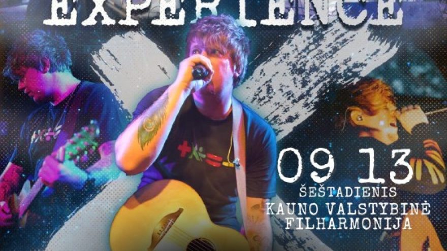 &#8220;ED SHEERAN EXPERIENCE&#8221; | atlieka Jack Shepherd | Kaunas