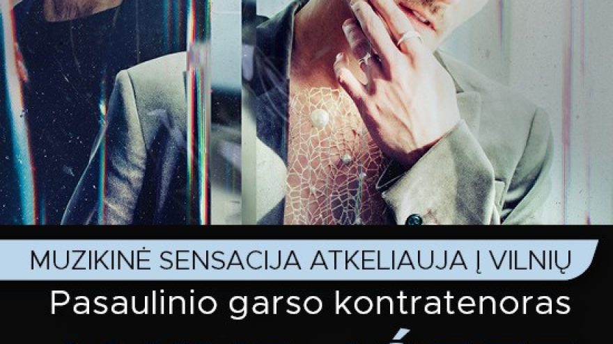 #LetsBaRock: operos žvaigždė, kontratenoras JAKUB JOZEF ORLINSKI su grupe