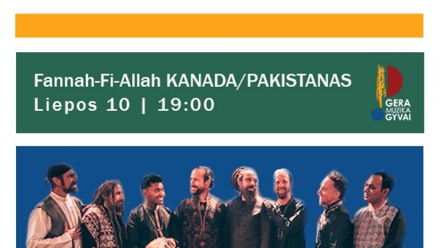 FANNA FI ALLAH koncertas. Festivalis Pasaulis skamba Šv. Kotrynos bažnyčioje