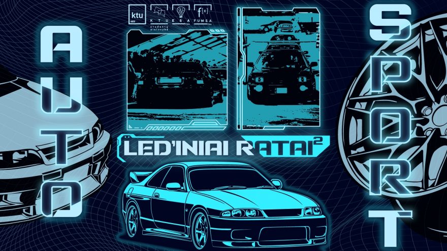Led&#8217;iniai ratai kvadratu