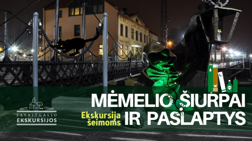 Mėmelio šiurpai ir paslaptys: ekskursija šeimoms