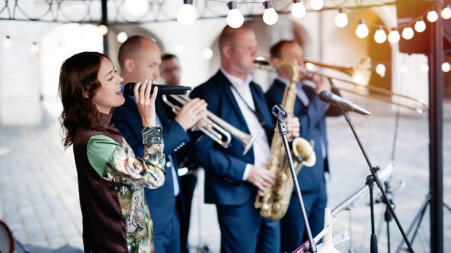 Stilingos muzikos grupės &#8220;Diksai&#8221; koncertas Vasaknų dvare