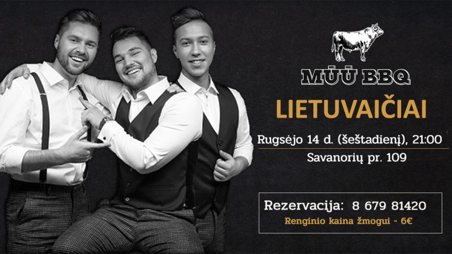 Vakarėlis su grupe „Lietuvaičiai&#8221;