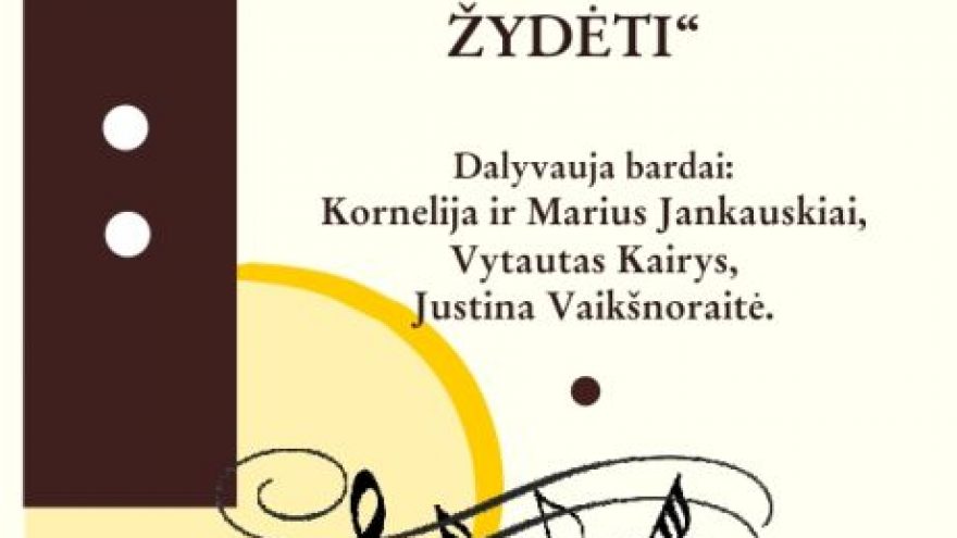 Bardų vakaras „Kaštanas pradeda žydėti“