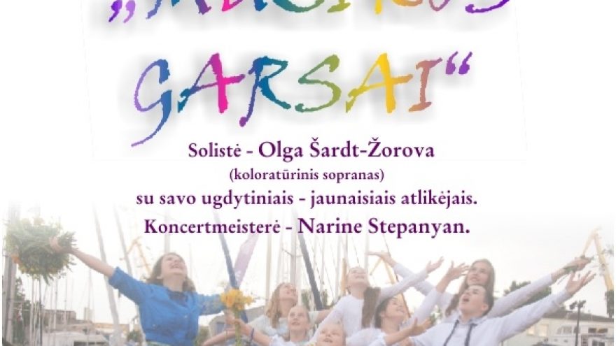 Koncertinė programa „Muzikos garsai“