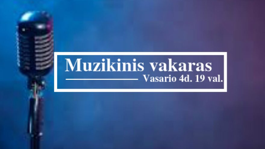 Muzikinis vakaras Gradiali Palanga