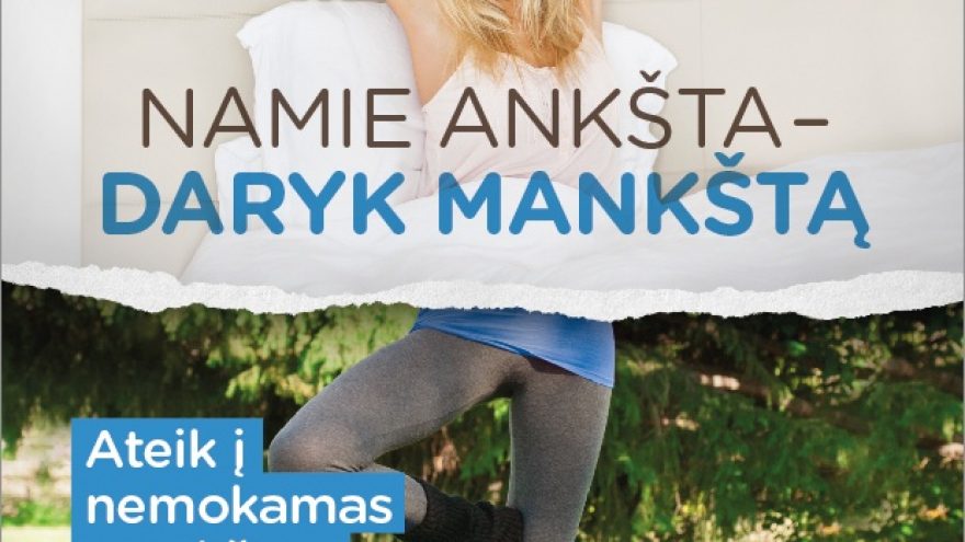 Mankštų ciklas „Judėk linksmai“ (ketvirtadieniais)