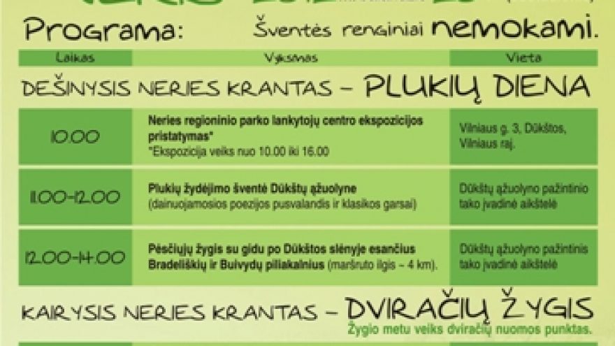 Plukių žydėjimo šventė / Velo Neris