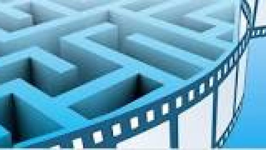 Ilgiausios kino juostos labirinto pynimas