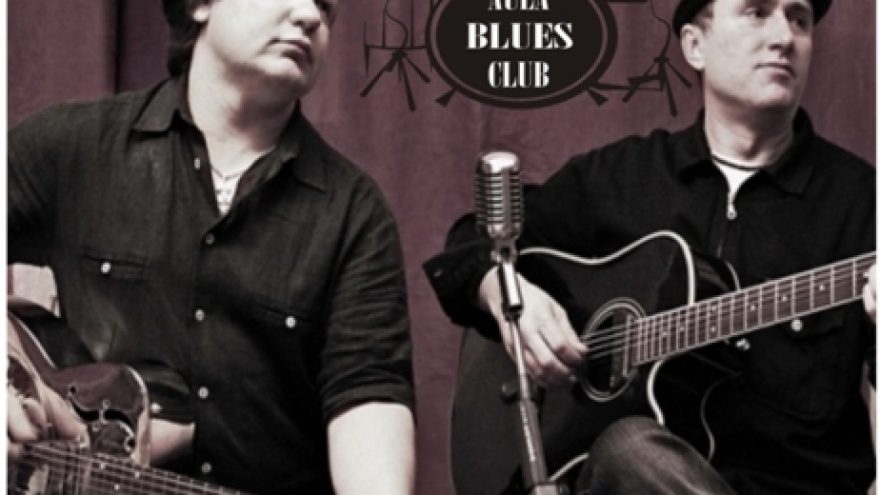 Acoustic blues duo