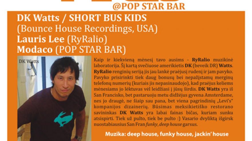 RyRalio @ POP STAR BAR