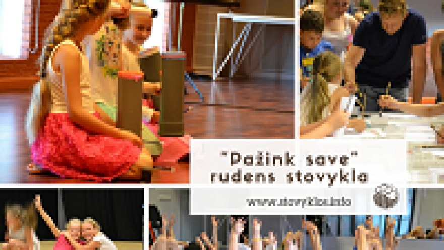 Renginys vaikams &#8211; rudens stovykla &#8220;Pažink save&#8221;