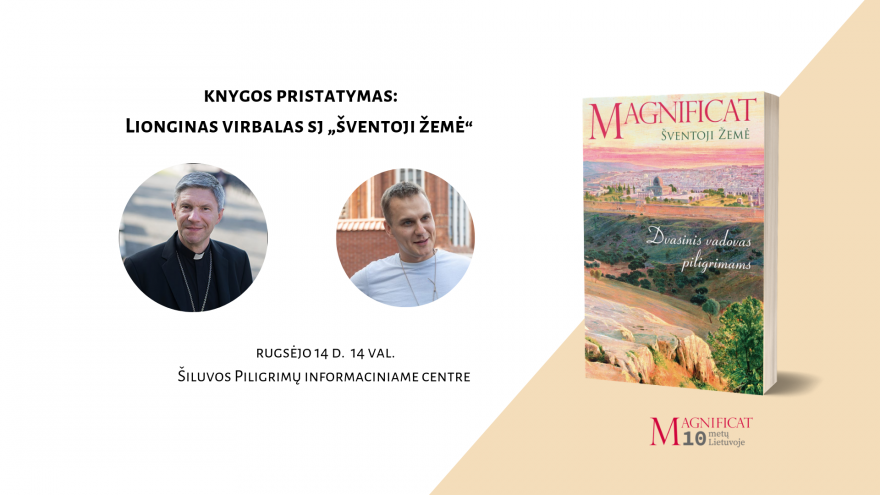Liongino Virbalo SJ knygos „Šventoji Žemė“ pristatymas