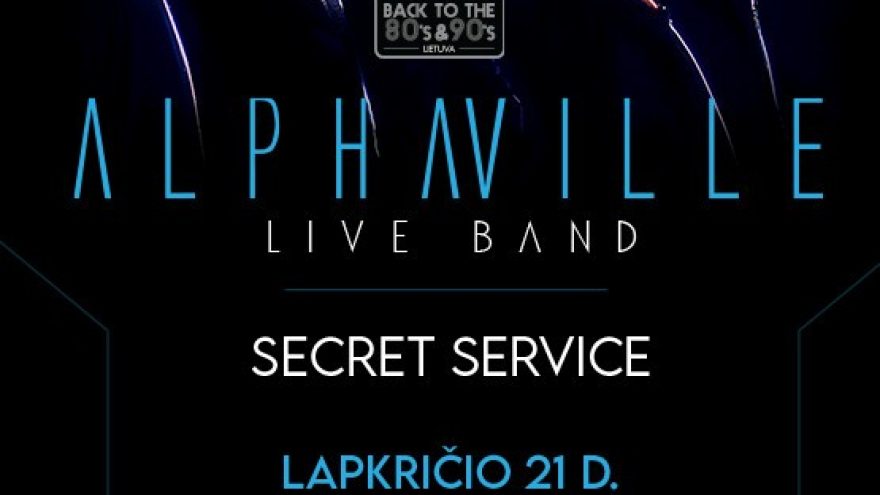 (Klaipėda) ALPHAVILLE Best Of 40 Years! | SECRET SERVICE