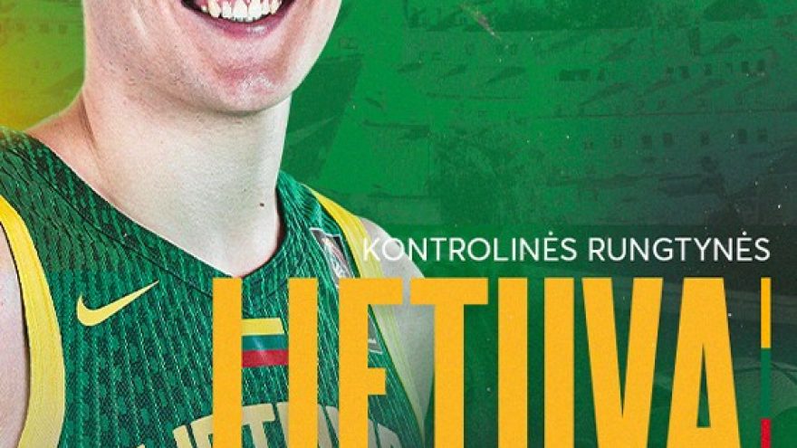 Lietuvos vyrų krepšinio rinktinės kontrolinės rungtynės: Lietuva-Turkija