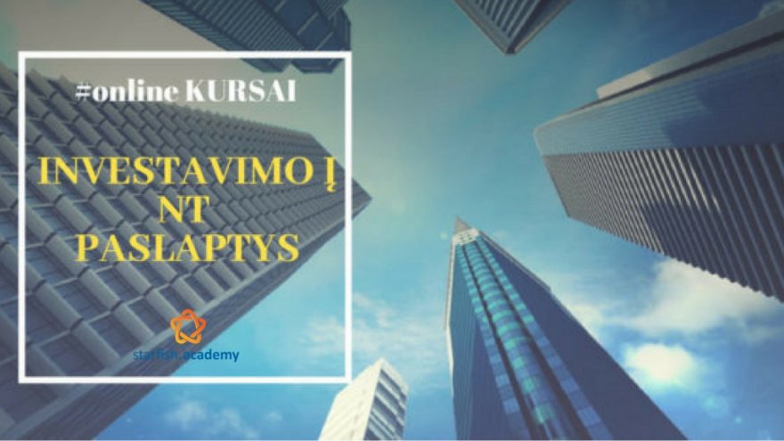 Online kursai &#8220;Investavimo į NT paslaptys&#8221;