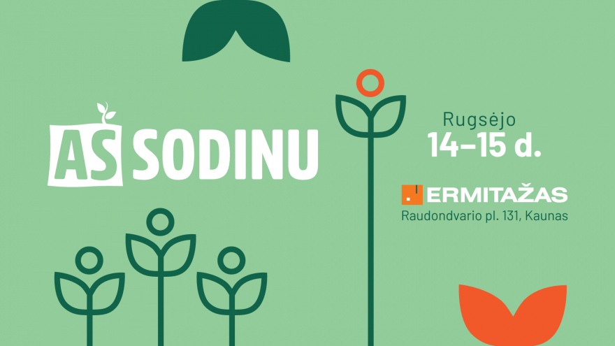 Sodinukų mugė ,,Aš sodinu&#8221; Kaune