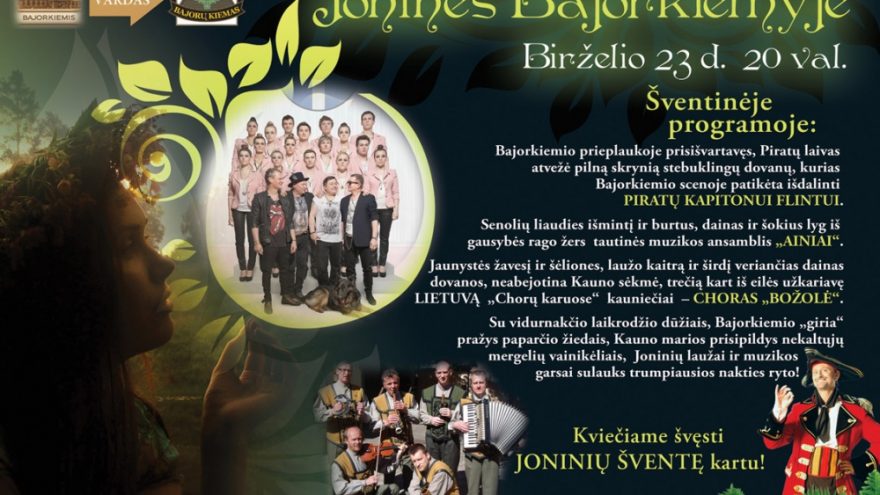 Joninių  šventė „Bajorkiemyje“