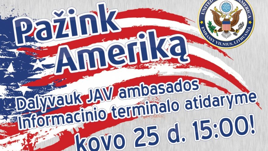 &#8220;Pažink Ameriką!&#8221; Klaipėdos Akropolyje