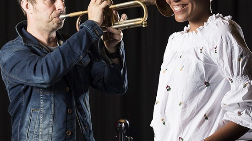 Žymūs džiazo muzikantai: Marialy Pacheco (Kuba) ir Joo Kraus (Vokietija)