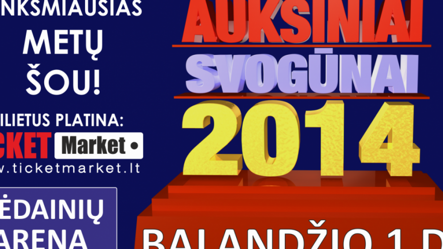 AUKSINIAI SVOGŪNAI 2014