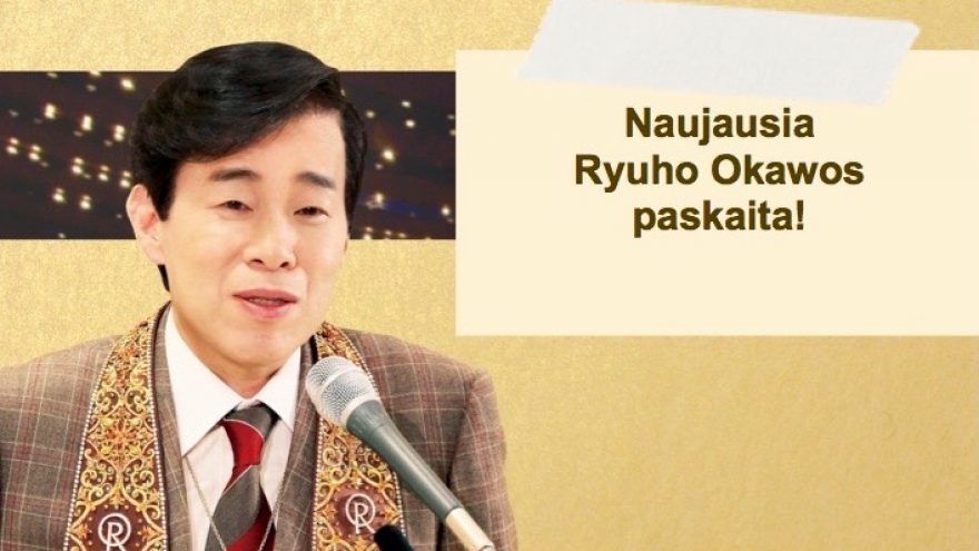 Paskaita &#8220;Pasaulis, kuriuo galime tikėti&#8221;
