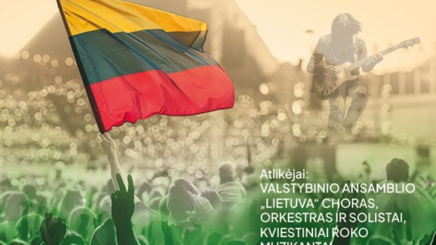 (Pasvalys) Koncertas &#8221;Dainuojanti laisvė&#8221; &#8211; Nepriklausomybės atkūrimo 35-mečiui