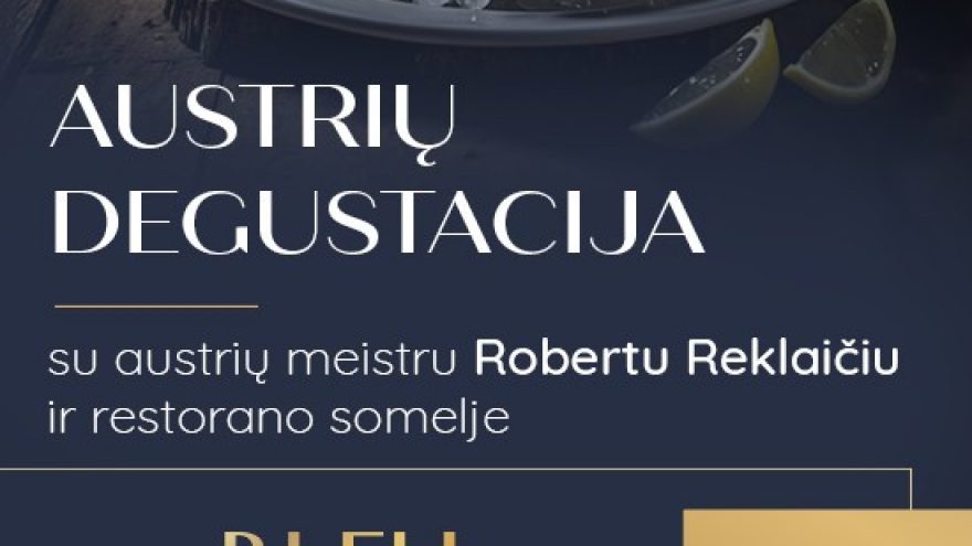 Austrių vakaras | Bleu de Frenkel restoranas | Šiauliai
