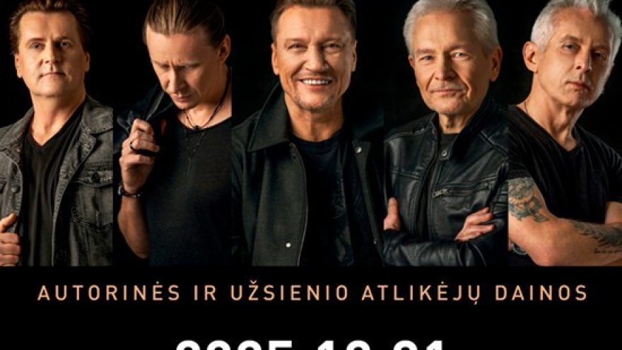 Kalėdinis koncertas su Česlovu Gabaliu ir grupe &#8221;Pelenai&#8221;