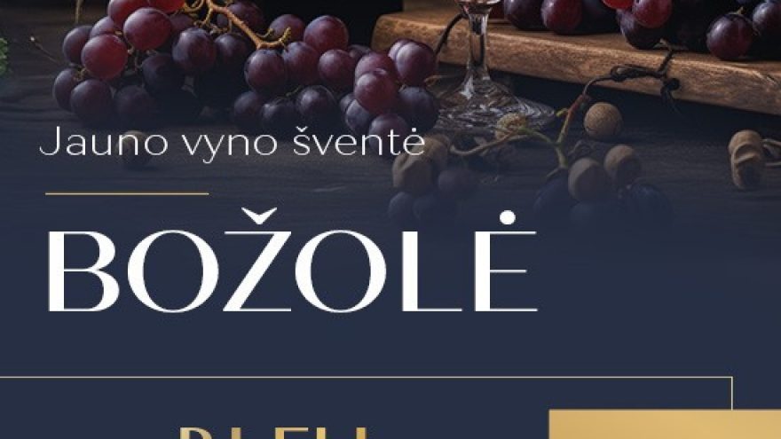 Jauno vyno šventė Božolė | Bleu de Frenkel restoranas | Šiauliai