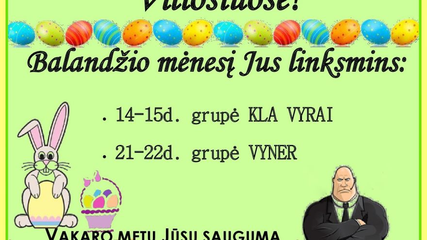 Muzikinis vakaras su KLA Vyrais