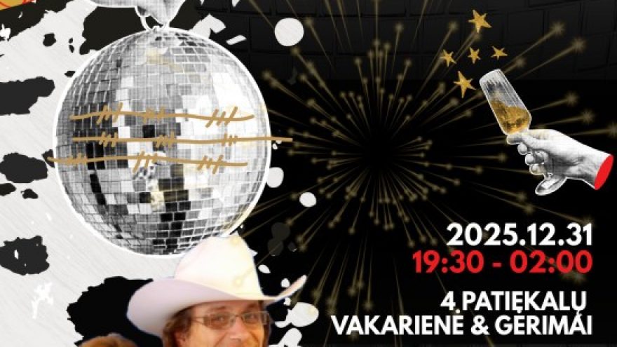 ŠVENTINIAI NAUJIEJI METAI &#8221;DISCO RODEO&#8221; CONTI VIEŠBUTYJE