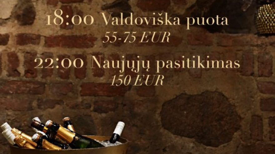 Naujieji metai restorane &#8221;Valdovai&#8221;