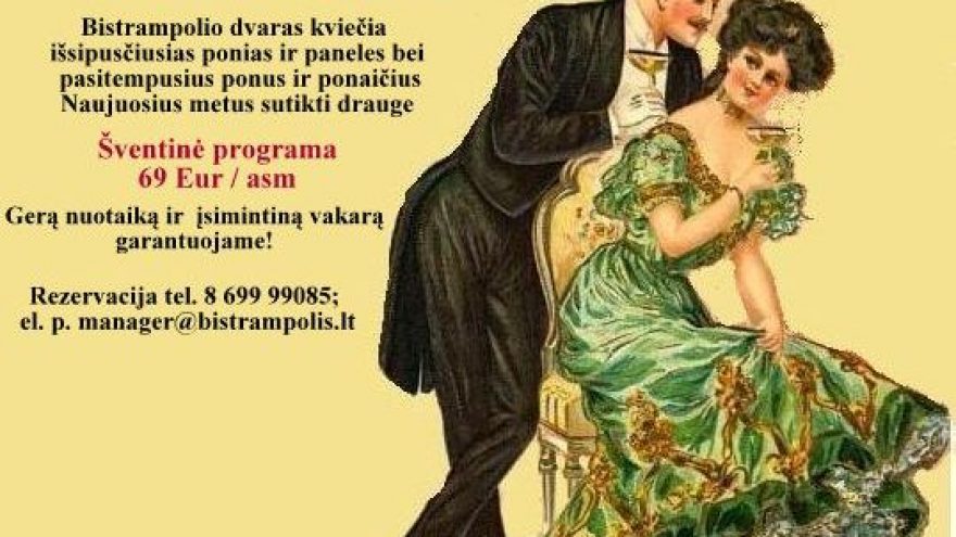 Naujųjų 2016-ųjų metų sutiktuvės Bistrampolio dvare