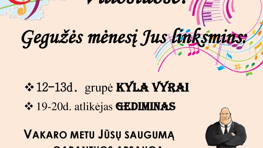 Muzikinis vakaras su KLA Vyrais