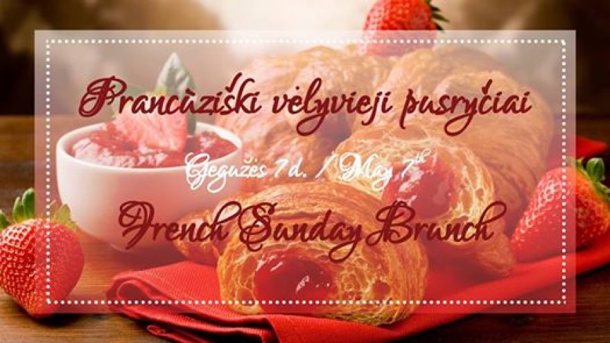 Prancūziški vėlyvieji pusryčiai