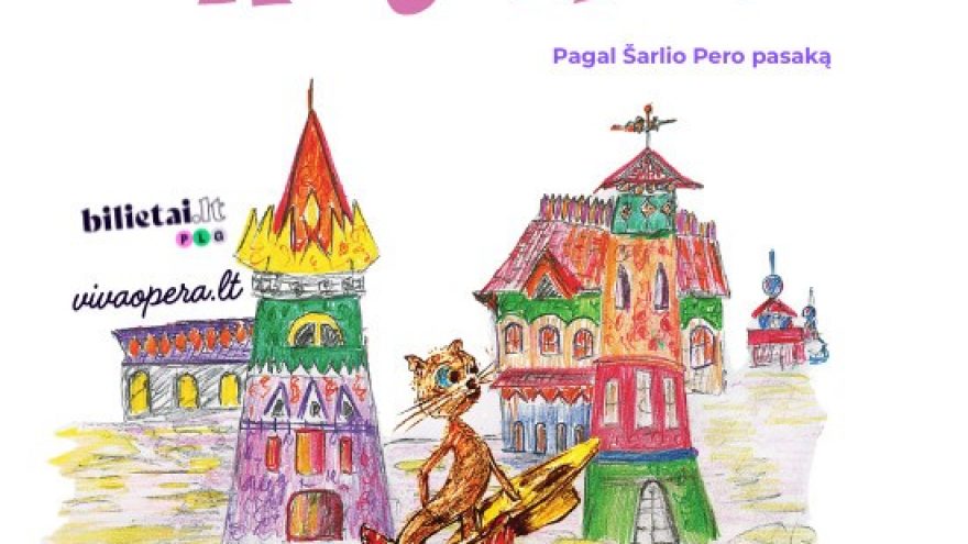 Opera vaikams &#8221;Batuotas Katinas&#8221;
