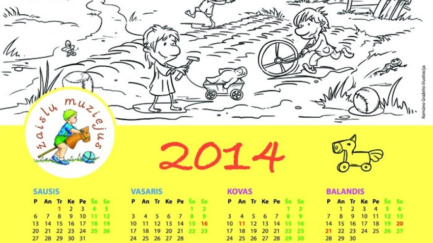 Kalendoriaus dirbtuvės Žaislų muziejuje