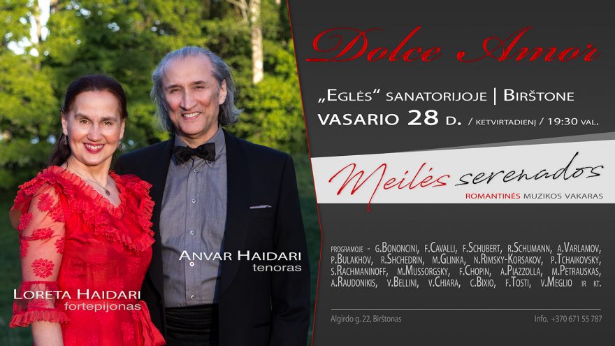 Duetas „Dolce Amor“ – „Meilės serenados“
