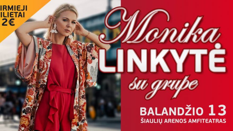 Monika Linkytė su grupe