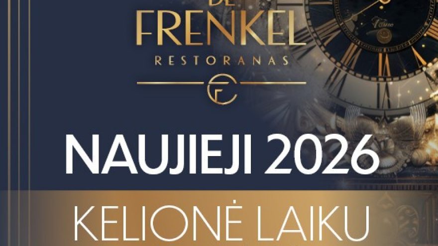 Naujieji metai 2026 | Bleu De Frenkel restoranas | Šiauliai