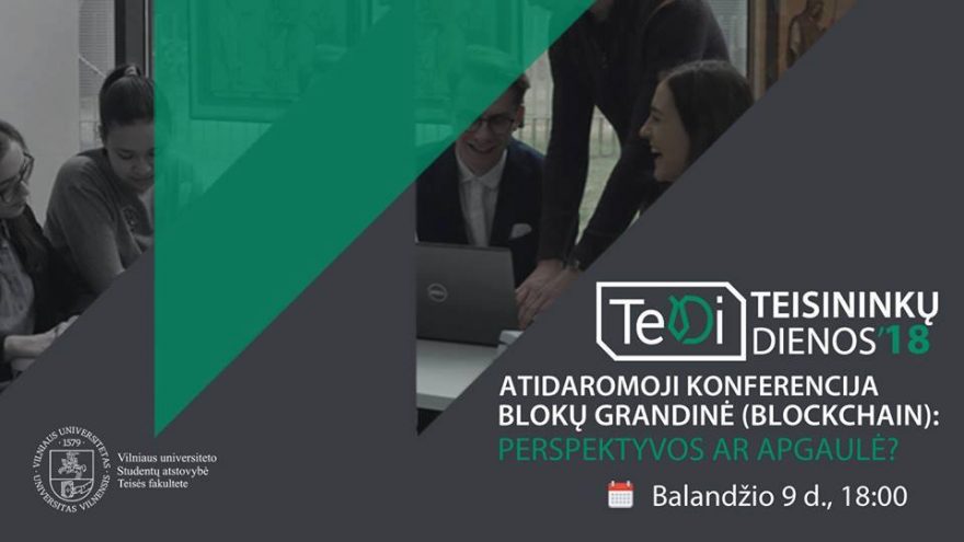 Nemokama konferencija „Blokų grandinė (blockchain): perspektyvos ar apgaulė?“