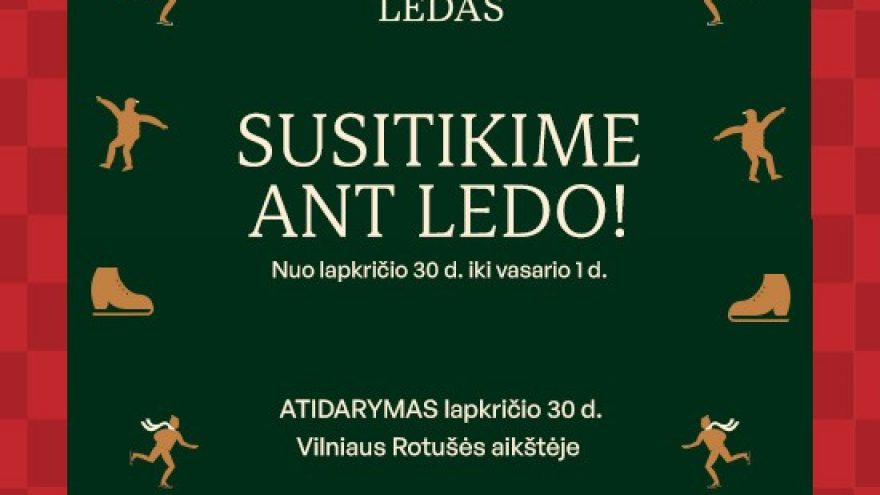 VILNIAUS LEDAS 2025 DOVANŲ KUPONAS