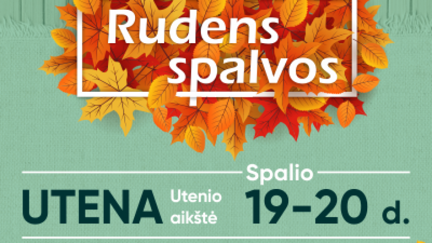 Mugė “Rudens spalvos” Utenoje