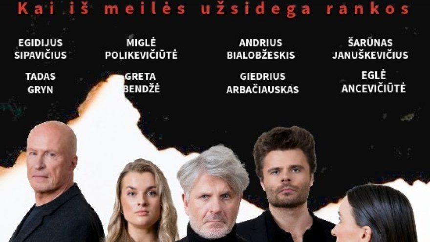 (PERKELTAS) Muzikinė išpažintis &#8211; spektaklis, miuziklas &#8221;Pranašas. Kai iš meilės užsidega rankos&#8221; | Panevėžys