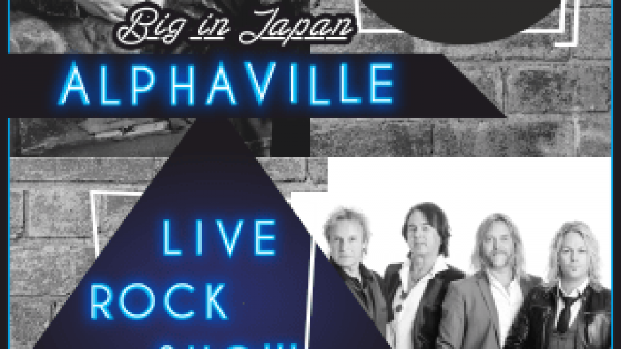 LIVE ROCK SHOW: ALPHAVILLE, SECRET SERVICE