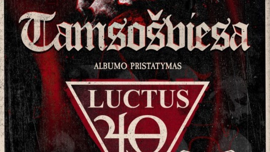 Luctus &#8221;Tamsošviesa&#8221; albumo pristatymas.